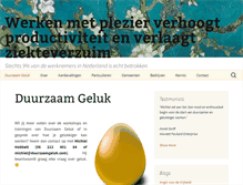 Tablet Screenshot of duurzaamgeluk.com